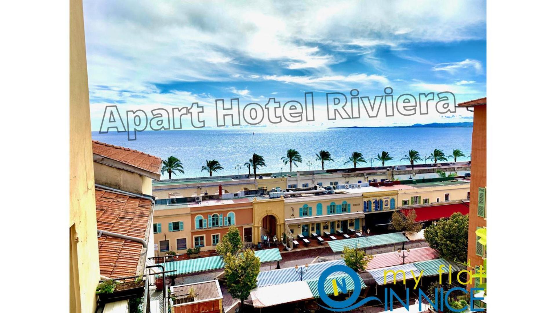 Aparthotel Riviera - Nice Cote D'Azur - Old Town - Promenade Des Anglais Екстер'єр фото